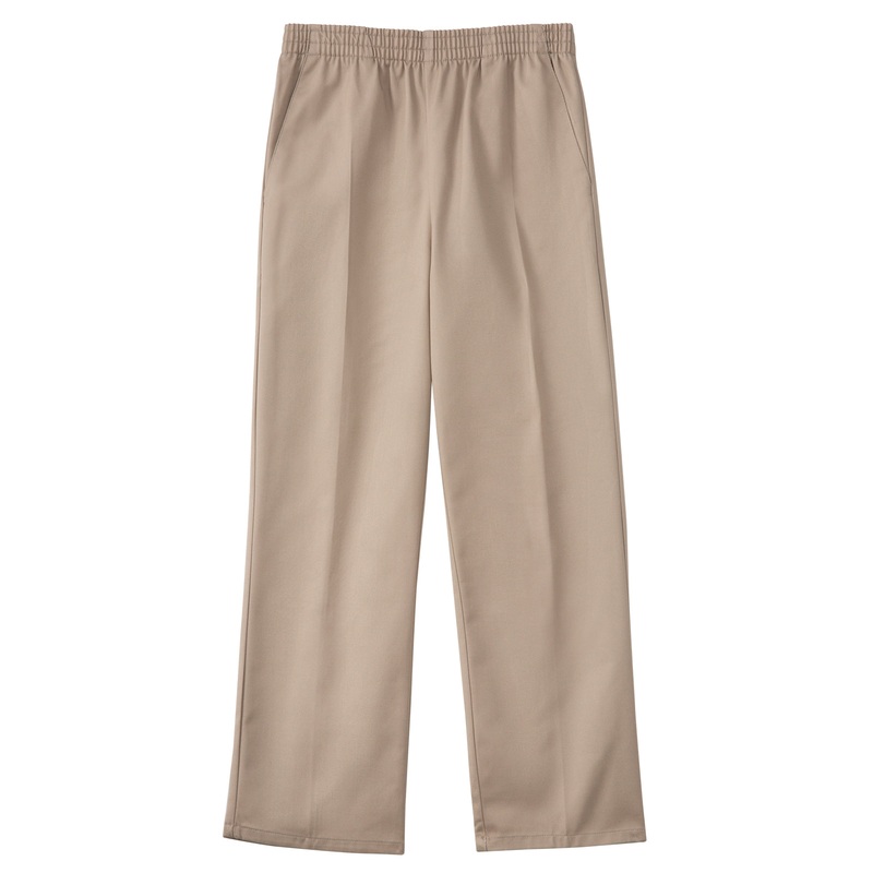 Children's Unisex Pull On Double Knee Pant - 51060 - Khaki