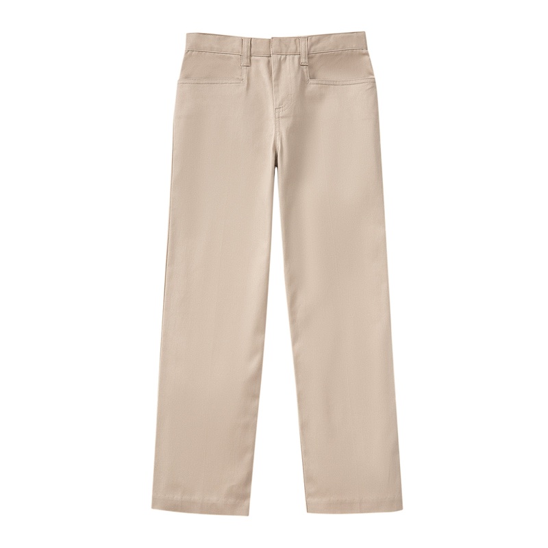 Girls' Plus Stretch Low Rise Pant - 51073AZ - Khaki