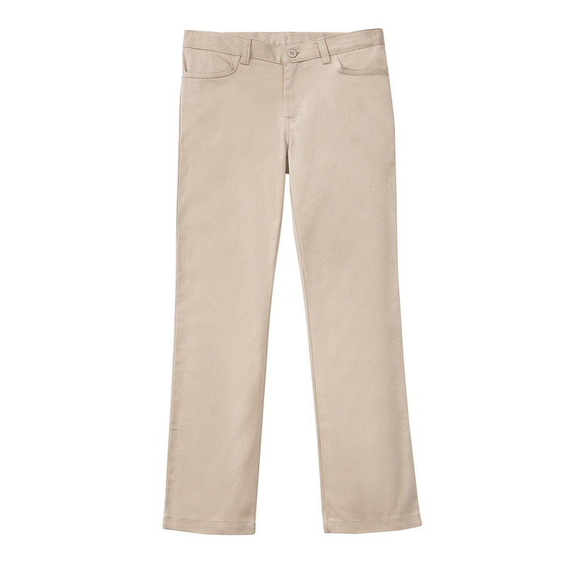 Girls' Plus Stretch Matchstick Leg Pant - 51283A - Khaki