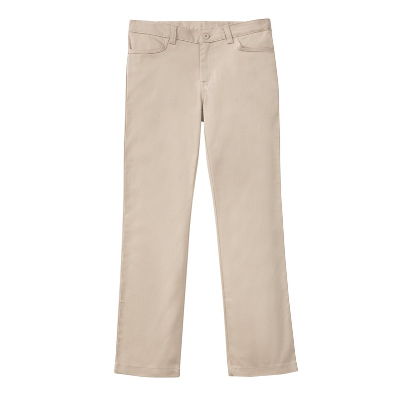 Girls' Stretch Matchstick Leg Pant - 51282 - Khaki