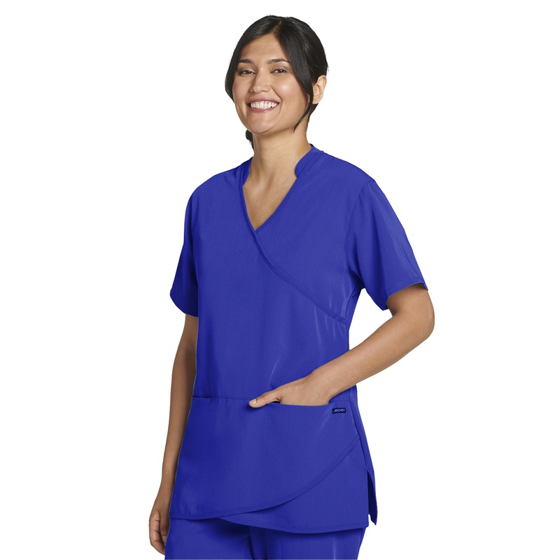 Women's 3-Pocket Petal Wrap Top - 2482 - Galaxy Blue
