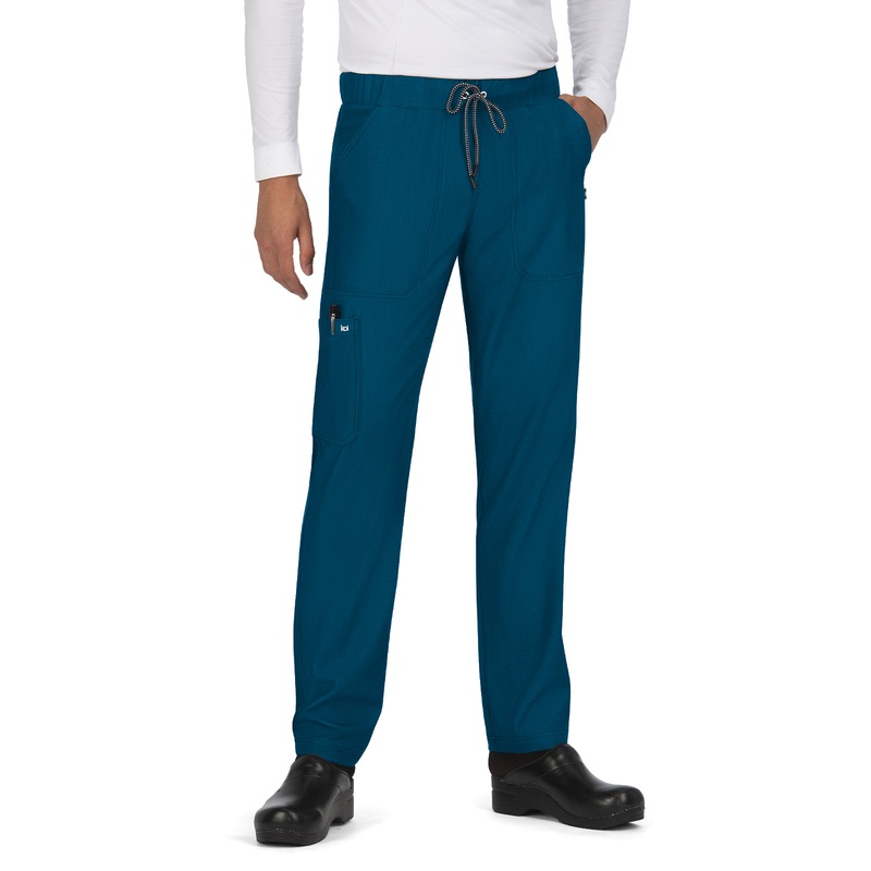 Men's 6-Pocket Straight Leg Make it Happen Pant - 609 - Caribbean Blue