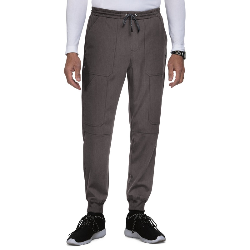 Men's 7-Pocket Jogger Day to Night Pant - 608 - Heather Grey