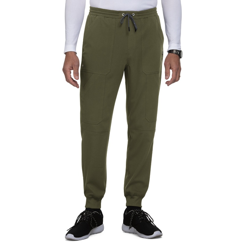 Men's 7-Pocket Jogger Day to Night Pant - 608 - Olive Green