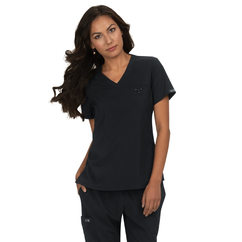 Women's 1-Pocket Tuck-In Kade Top - 1011 - Black