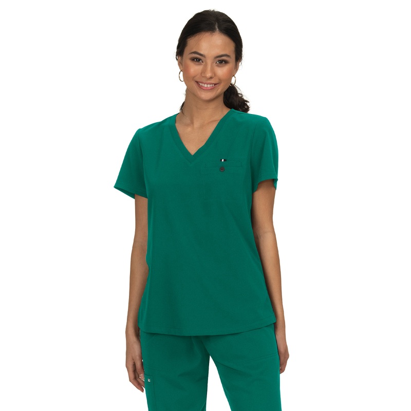 Women's 1-Pocket Tuck-In Ready to Work Top - 1010 - Hunter