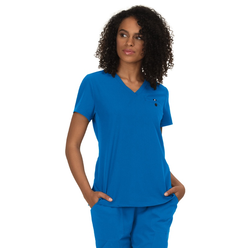 Women's 1-Pocket Tuck-In Ready to Work Top - 1010 - Royal Blue