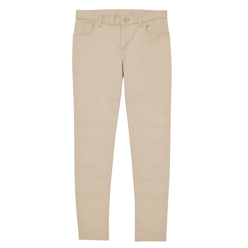 Junior Girls' 5-Pocket Stretch Skinny Pant - 61334 - Khaki