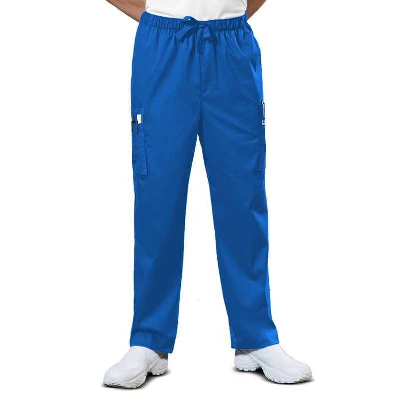Men's 7-Pocket Fly Front Cargo Pant - 4243 - Royal