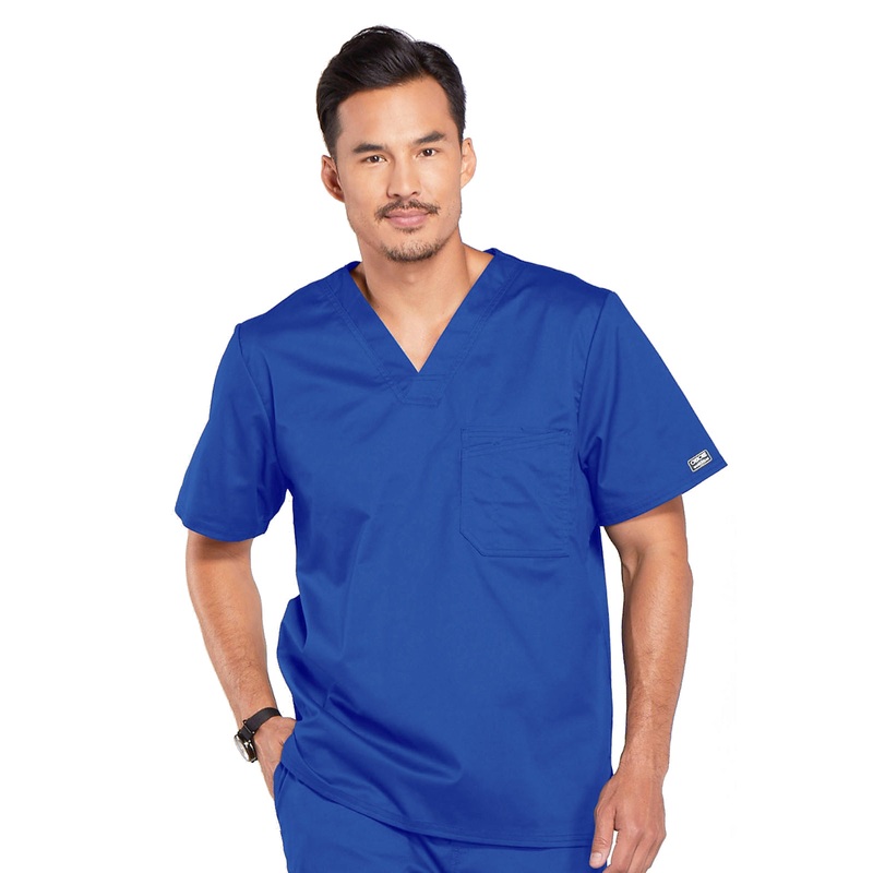 Men's Tuckable V-Neck Top - 4743 - Royal