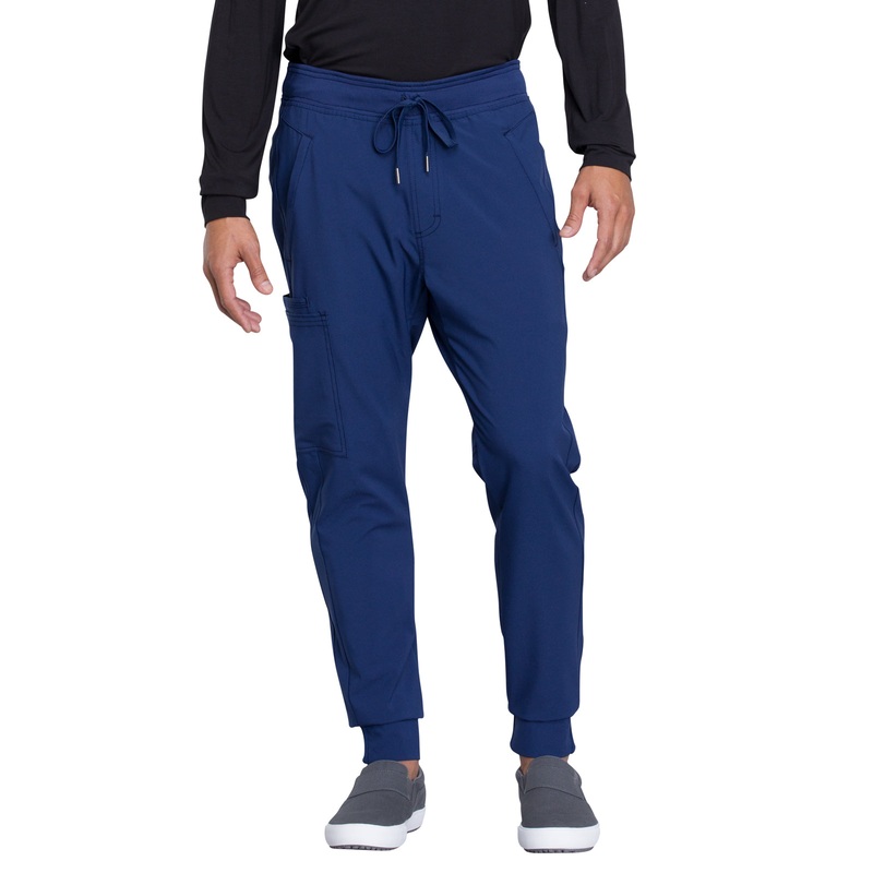 Men's 5-Pocket Mid Rise Jogger Pant - CK004A - Navy