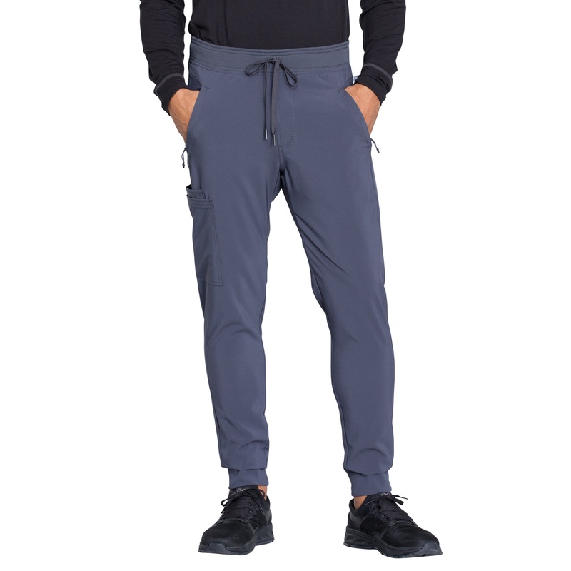 Men's 5-Pocket Mid Rise Jogger Pant - CK004A - Pewter
