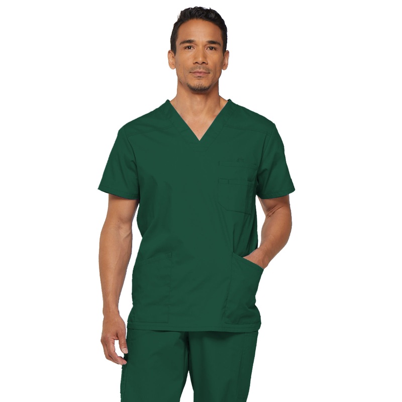 Men's 5-Pocket V-Neck Top - 81906 - Hunter