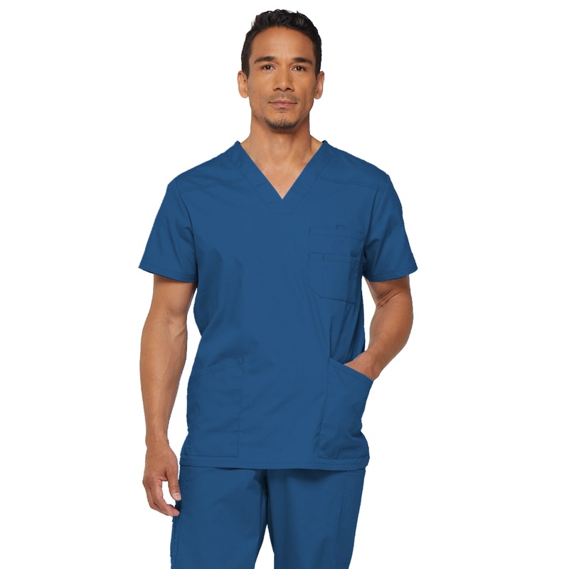 Men's 5-Pocket V-Neck Top - 81906 - Royal