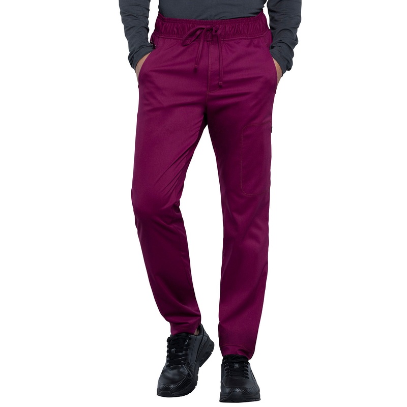 Men's 5-Pocket Natural Rise Jogger Pant - WW012 - Wine