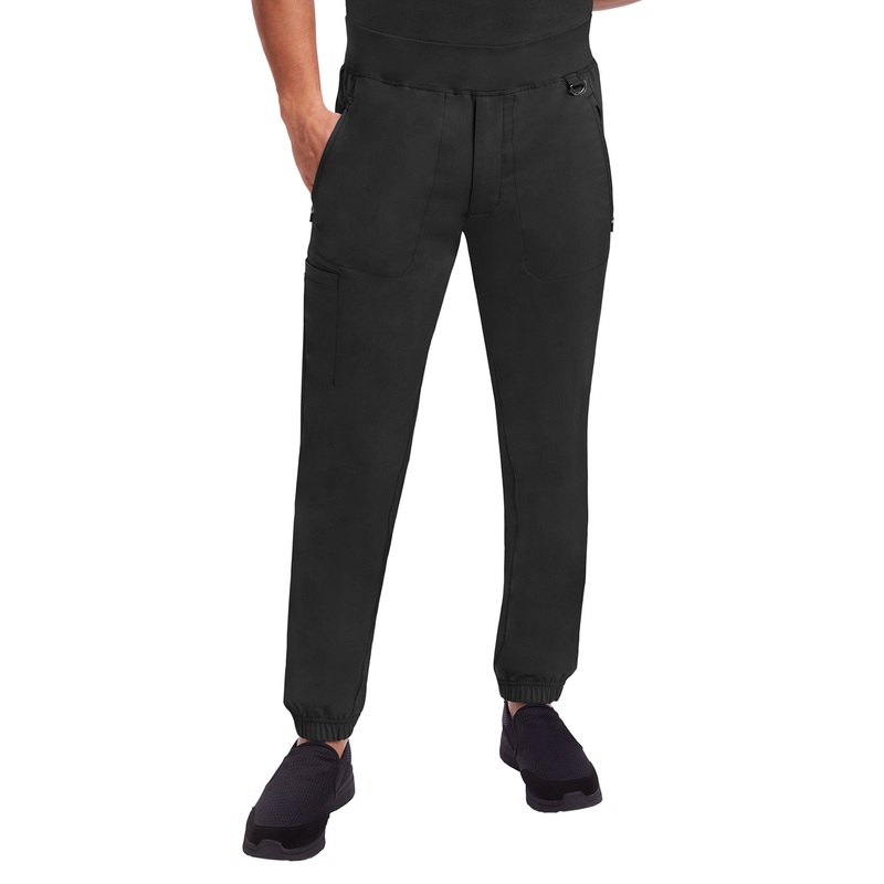 Men's 4-Pocket Dante Two-Way Stretch Fabric Pant - 9301 - Black
