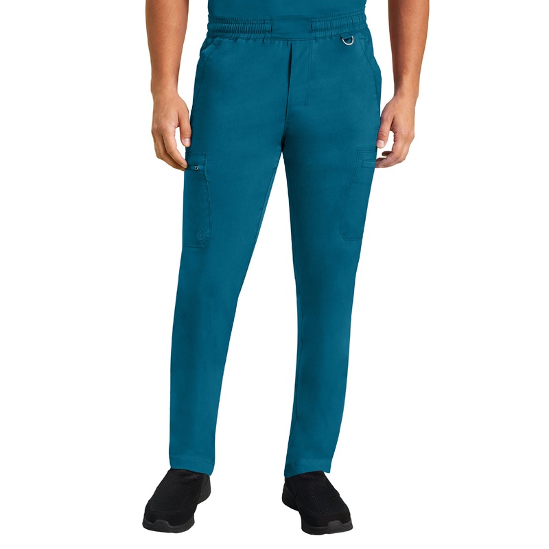 Men's 6-Pocket Daniel Two-Way Stretch Fabric Pant - 9300 - Caribbean