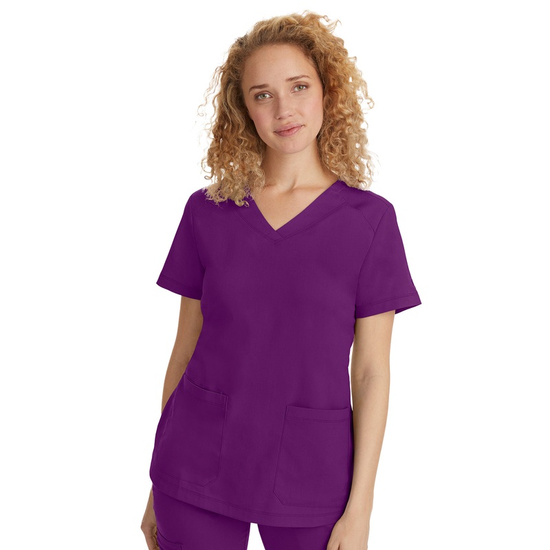 Women's Functional Twill Tape Top - 2320 - Eggplant