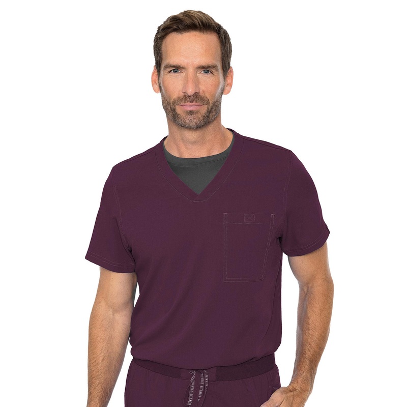 Men's 1-Pocket Tuck-In Top - 7478 - Wine