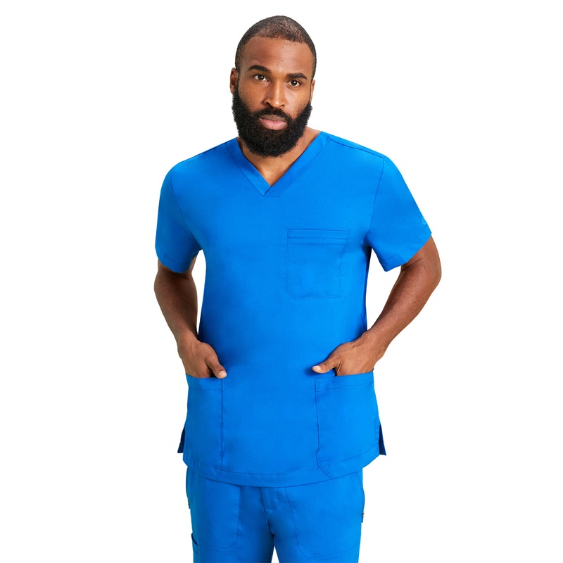 Men's 3-Pocket Jake Utility Snap Tab Top - 2331 - Royal
