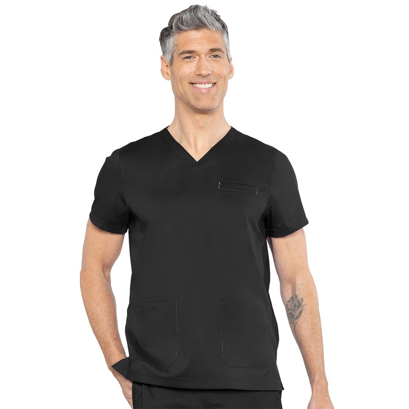 Men's 3 Pocket Top - 7477 - Black