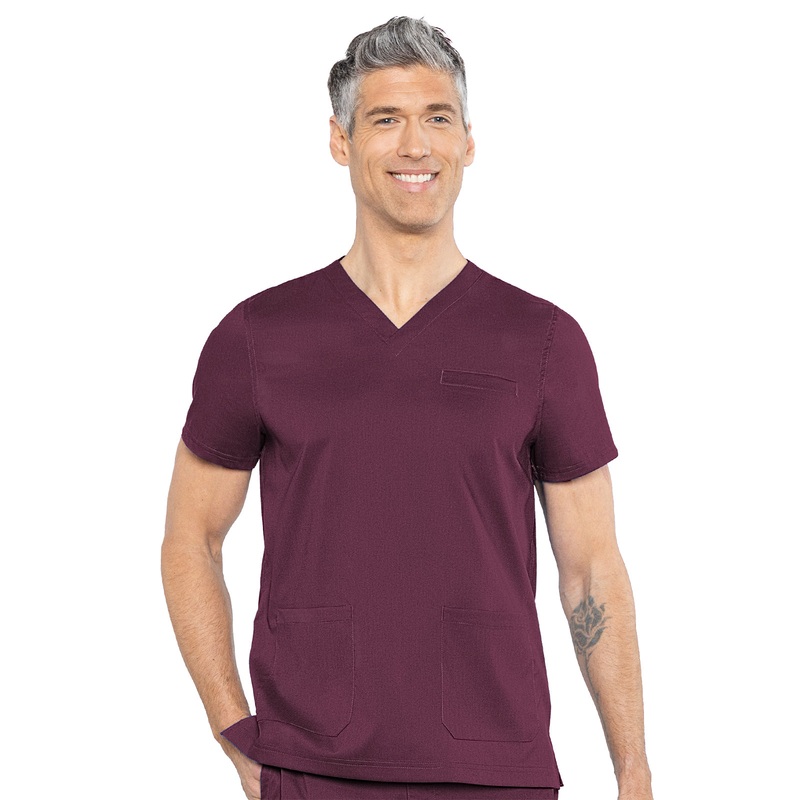 Men's 3 Pocket Top - 7477 - Wine