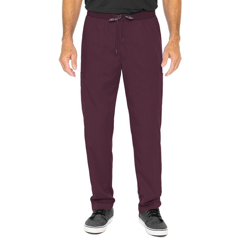 Men's 6-Pocket Straight Leg Pant - 7779 - Wine