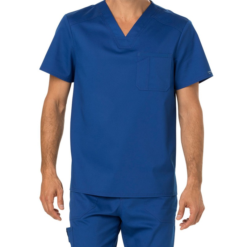Men's 1-Pocket Tuckable V-Neck Top - WW690 - Galaxy Blue