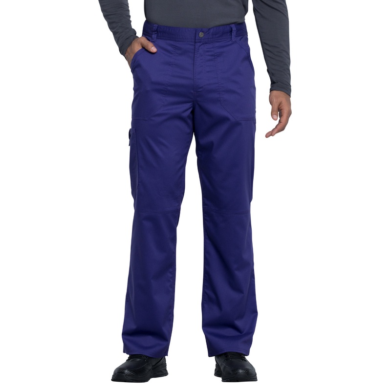 Men's 7-Pocket Fly Drawstring Front Pant - WW140 - Grape