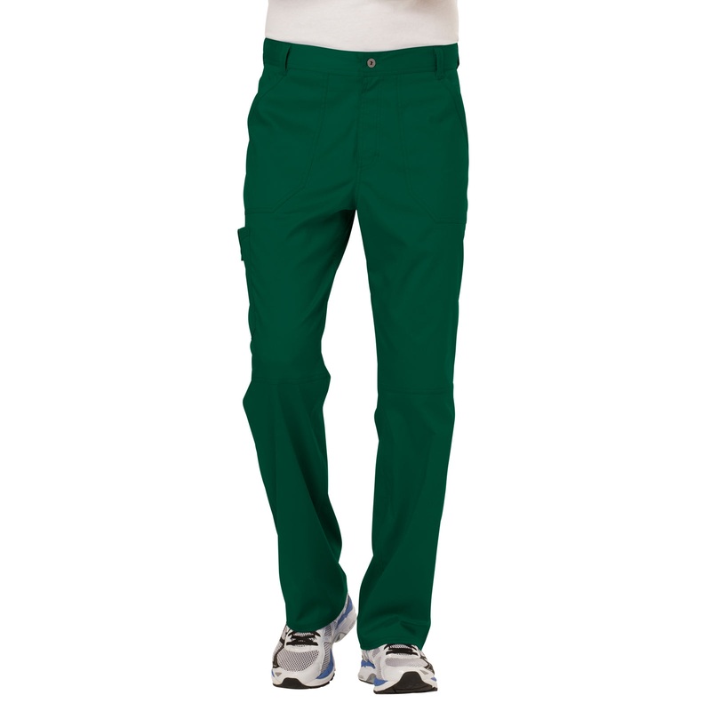 Men's 7-Pocket Fly Drawstring Front Pant - WW140 - Hunter Green