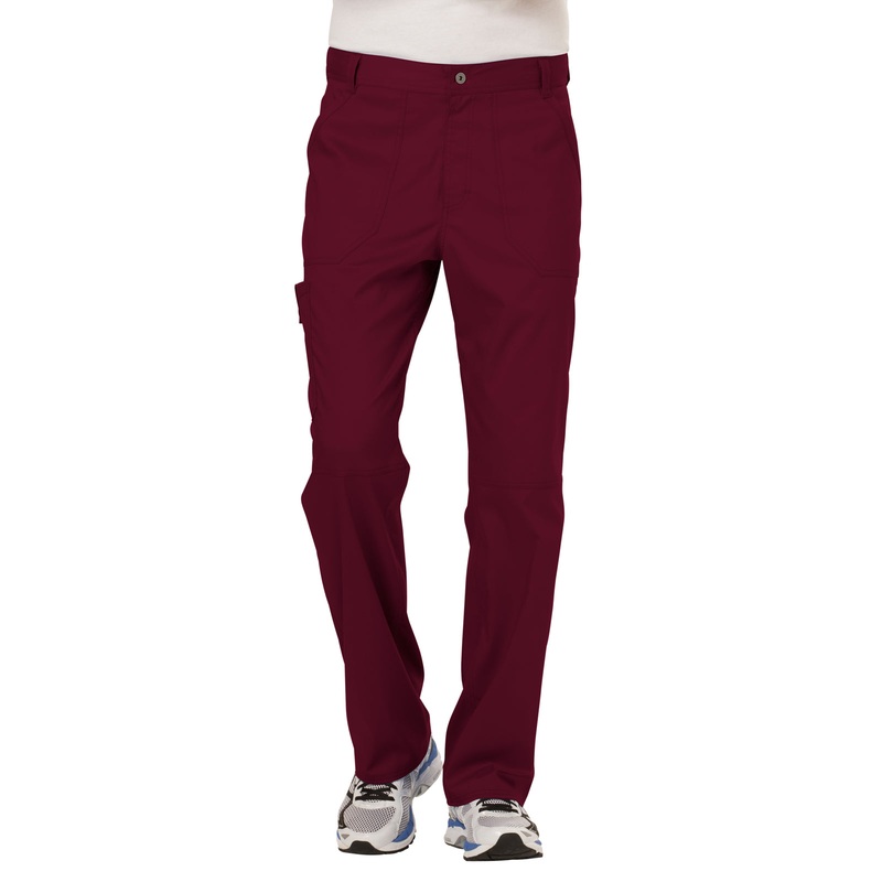 Men's 7-Pocket Fly Drawstring Front Pant - WW140 - Wine