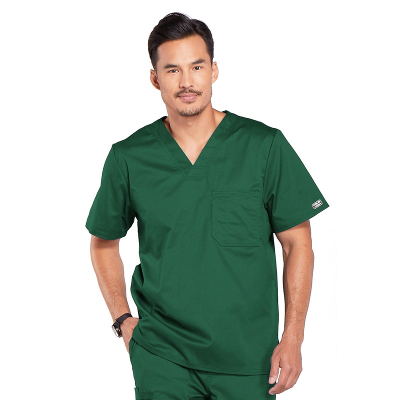 Men's Tuckable V-Neck Top - 4743 - Hunter