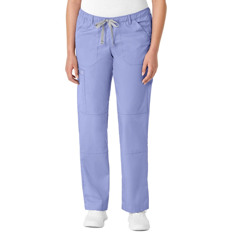 Women's Six-Pocket Straight Leg Pant - 504 - Ceil Blue