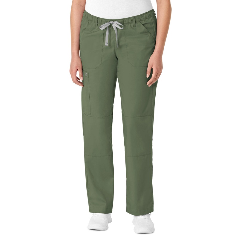 Women's Six-Pocket Straight Leg Pant - 504 - Olive
