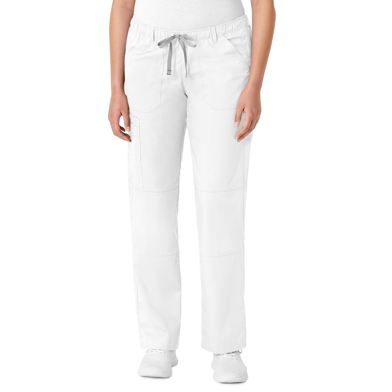 Women's Six-Pocket Straight Leg Pant - 504 - White