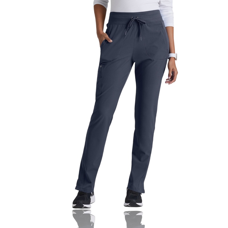 Women's Yoga-Style Uplift Pant - BOP597 - Steel