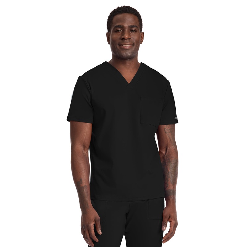 Men's 1-Pocket Tuck-In Top - CK834 - Black