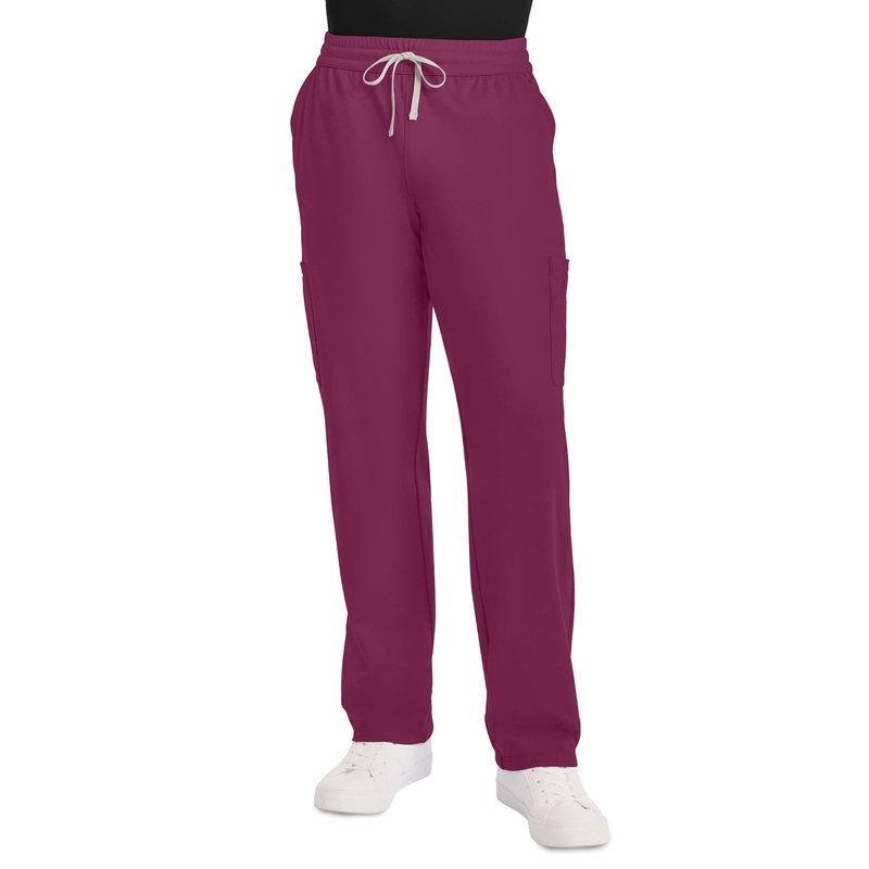 Men's 5-Pocket Straight Leg Pant - CK036 - Wine