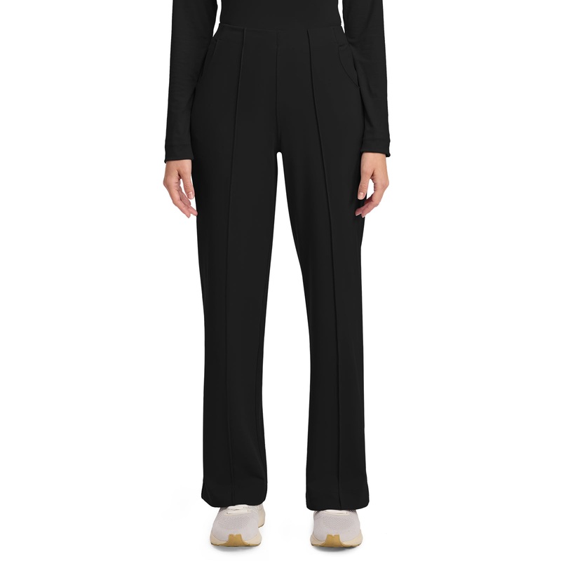 Women's 3-Pocket Wide Leg Pant - CK162 - Black