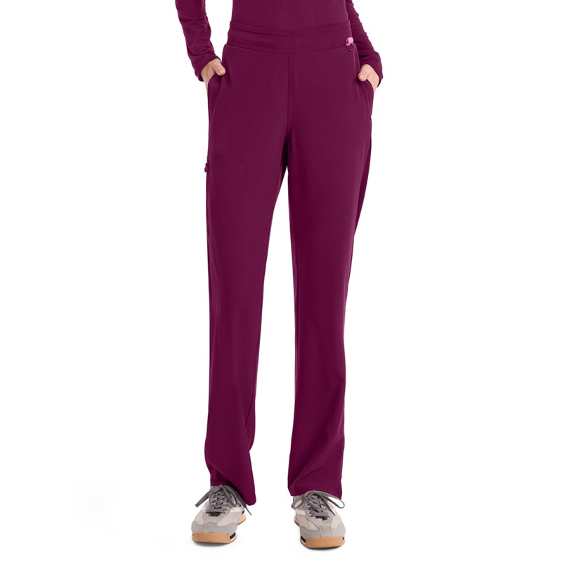 Women's 4-Pocket Straight Leg Pant - 103 - Wine