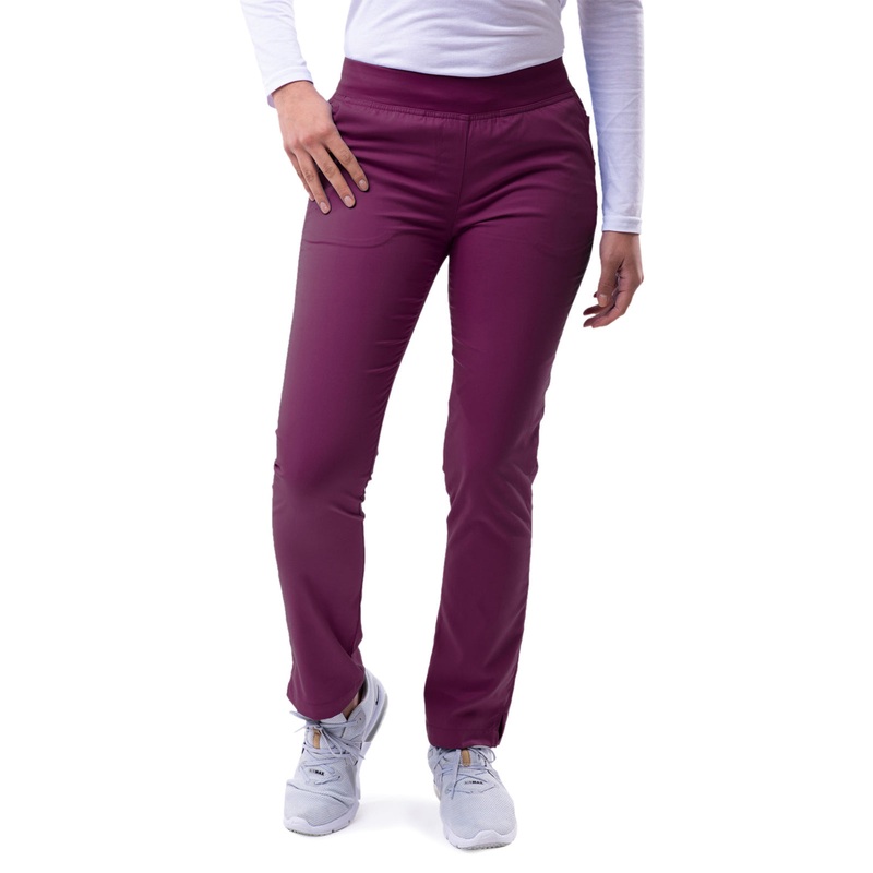 Women's Skinny Yoga Pant - P7102 - Wine
