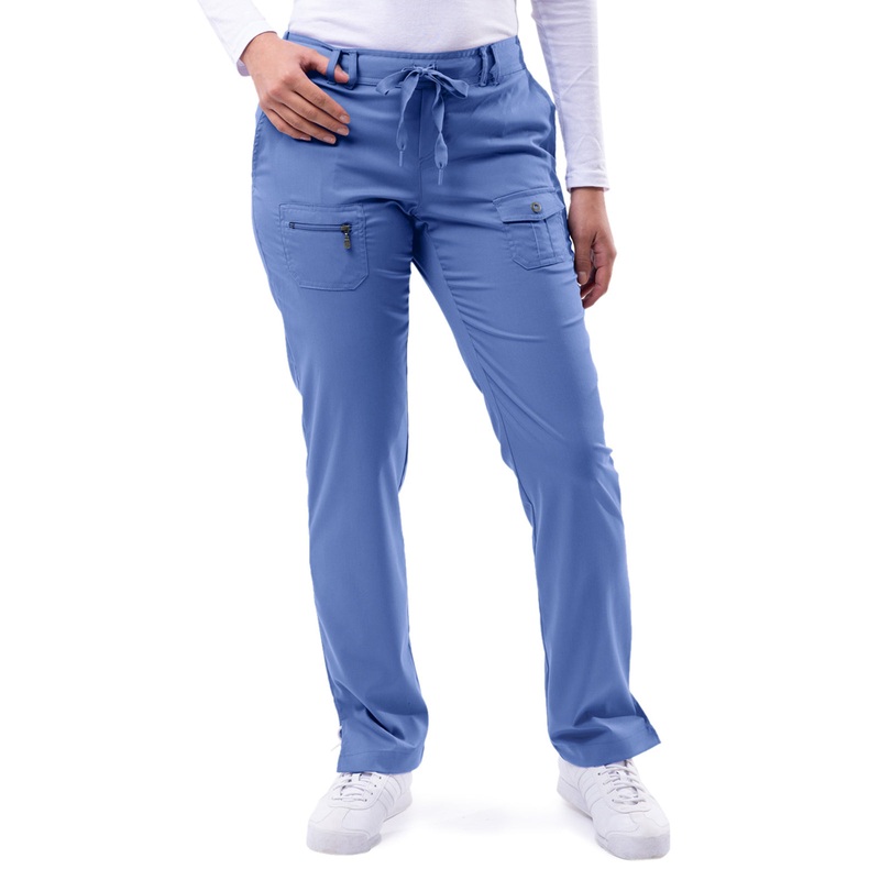 Women's Slim Fit Pant - P4100 - Ceil Blue