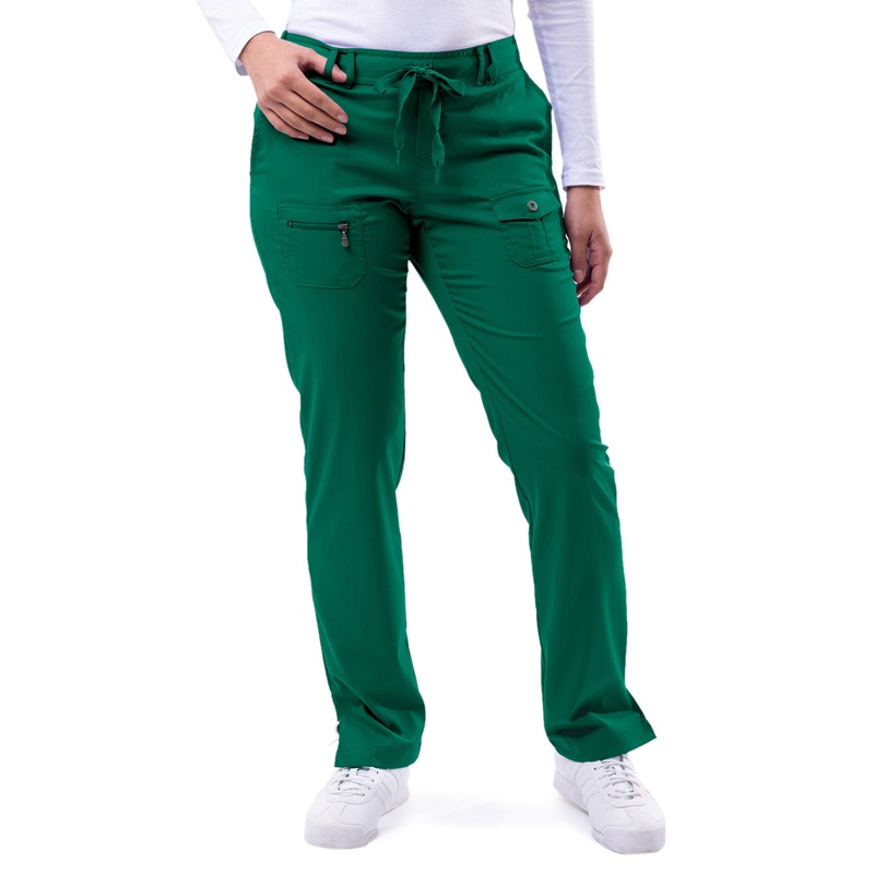 Women's Slim Fit Pant - P4100 - Hunter Green