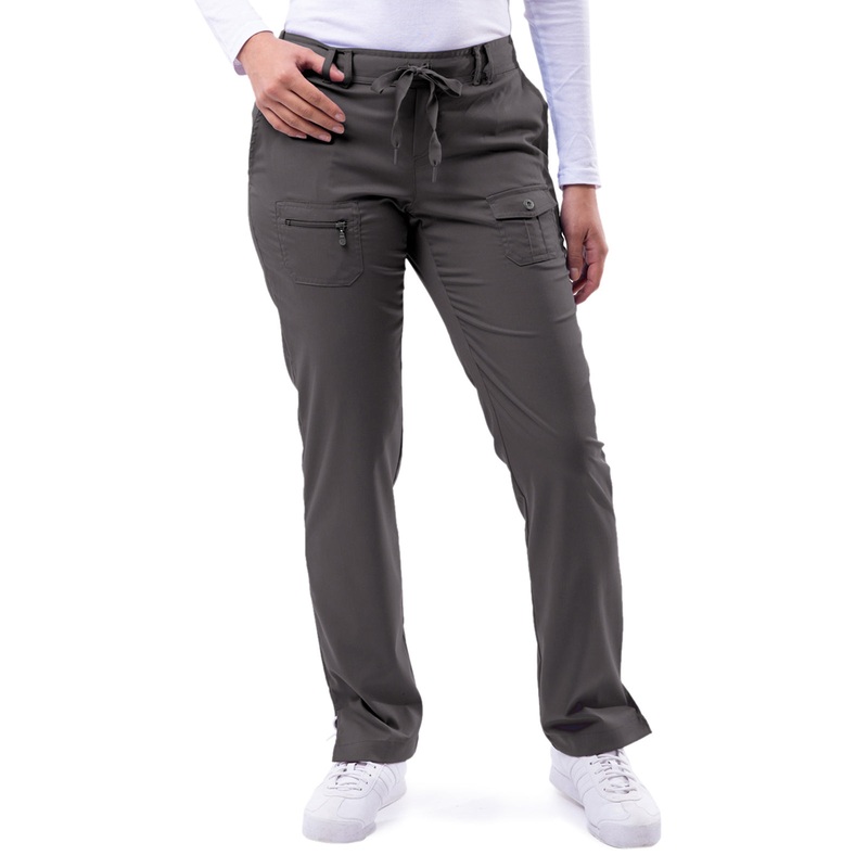 Women's Slim Fit Pant - P4100 - Pewter