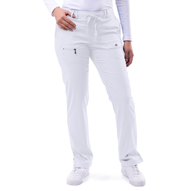 Women's Slim Fit Pant - P4100 - White