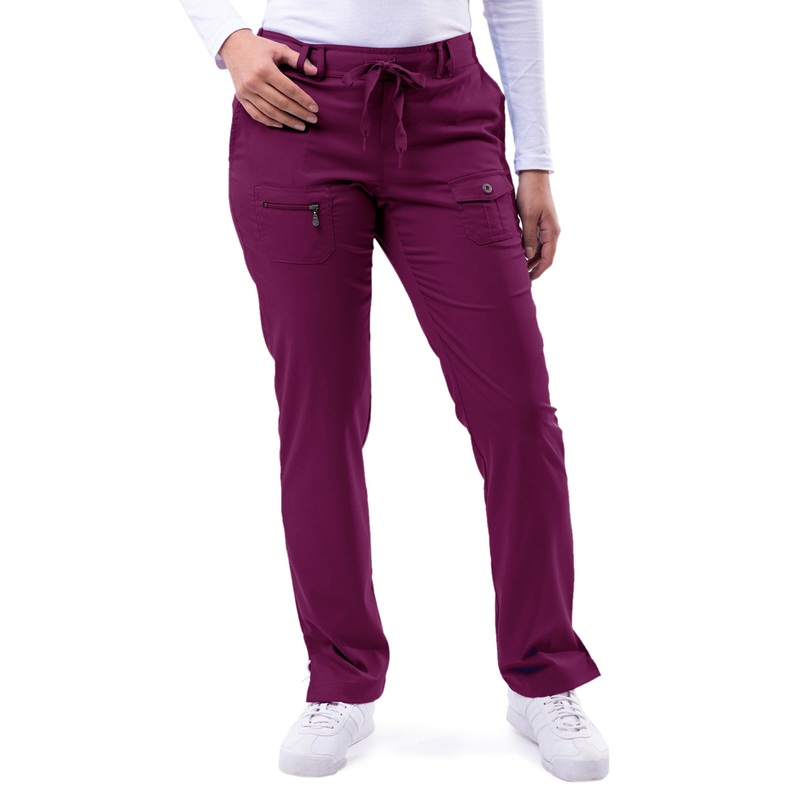 Women's Slim Fit Pant - P4100 - Wine