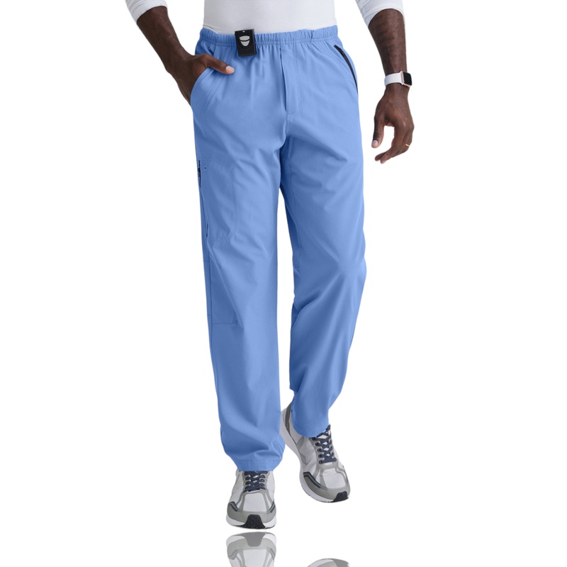 Men's 7 Pockets 4-Way Stretch Fabric Amplify Pant - 0217 - Ciel Blue