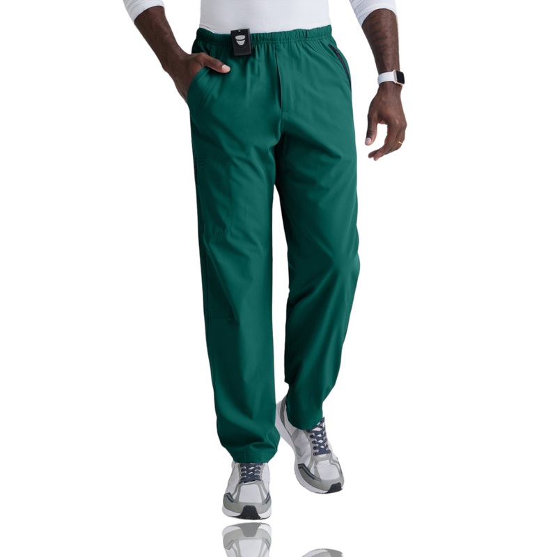 Men's 7 Pockets 4-Way Stretch Fabric Amplify Pant - 0217 - Hunter Green