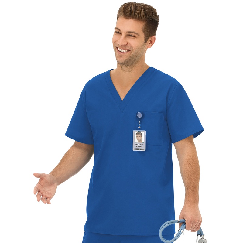 Unisex One Pocket Top - 14900 - Royal Blue