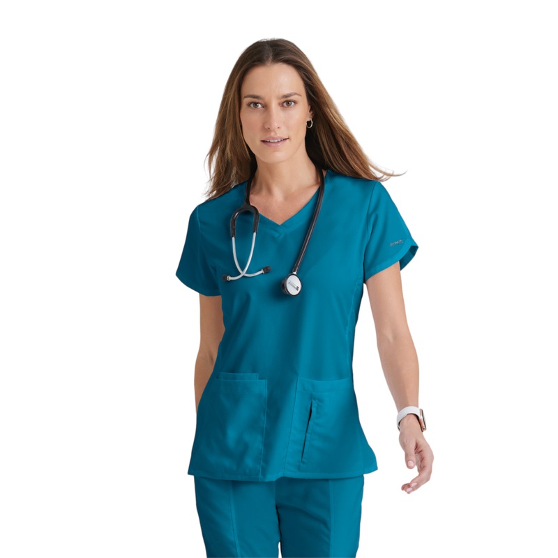 Women's V-Neck Cora Top - 41423 - Bahama